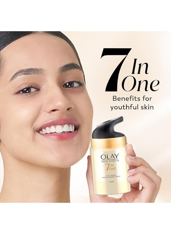 Olay Night Cream Total Effects 7 in 1, Night Cream, 50g - Image 3